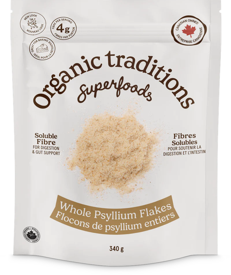 Organic Whole Psyllium Flakes