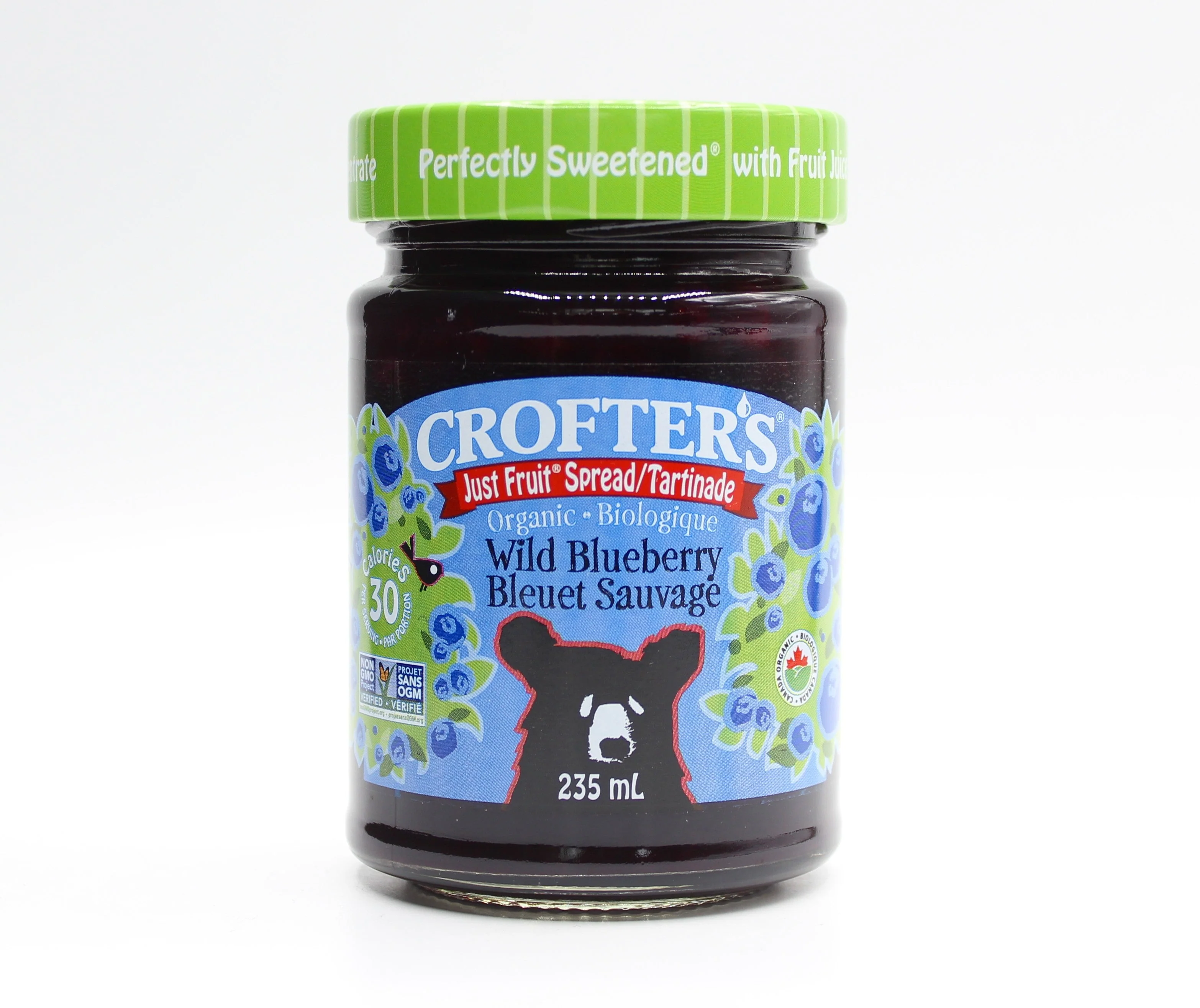 Organic Wild Blueberry Spread