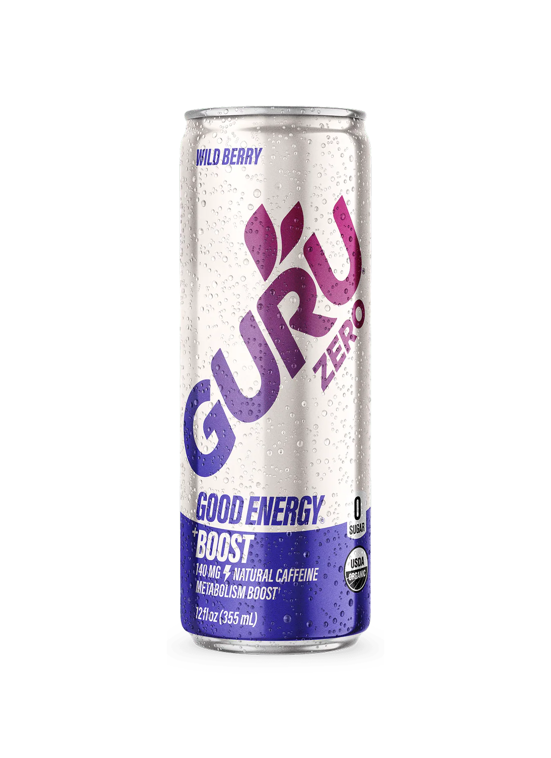 Organic Zero Sugar Wild Berry Energy Drink