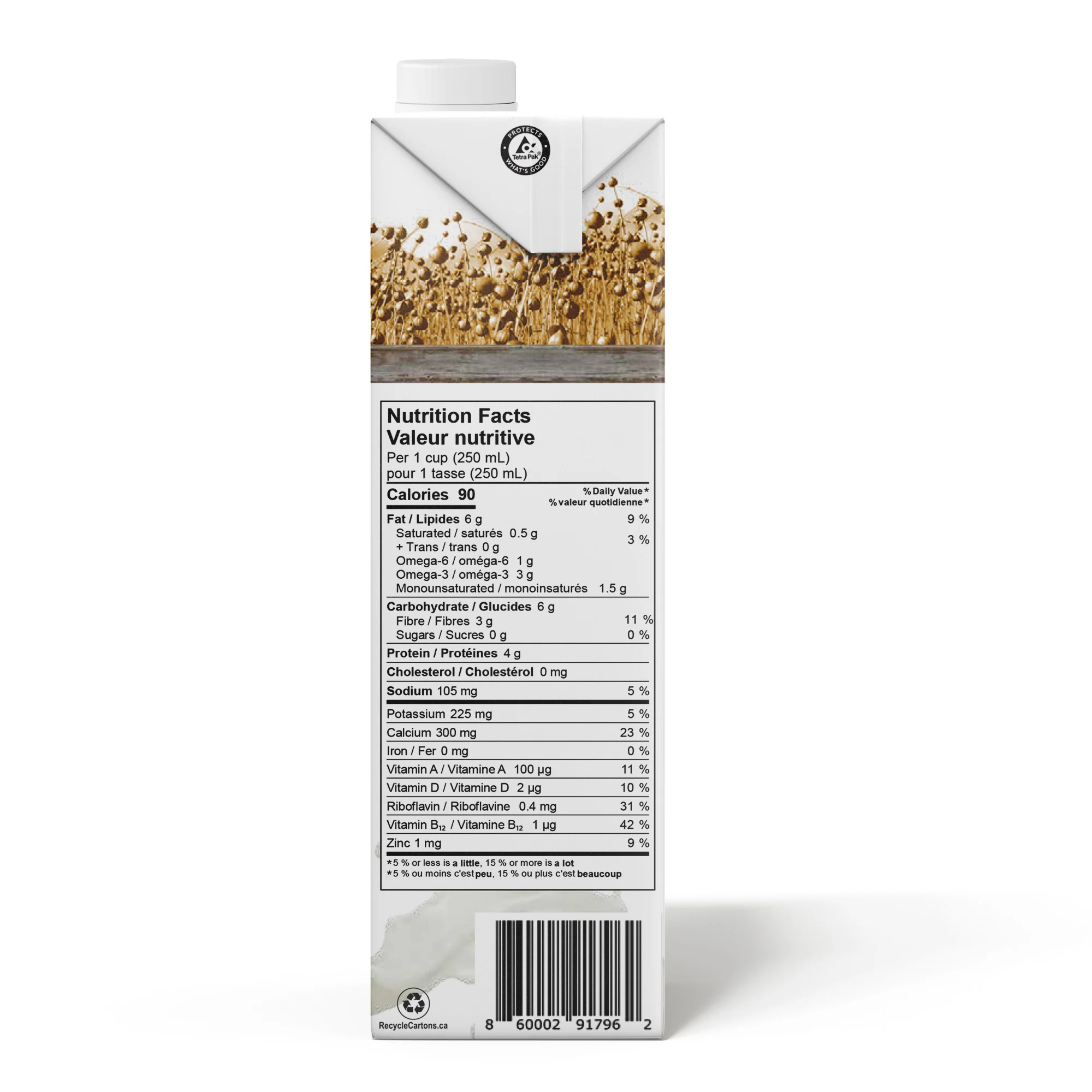 Original Unsweetened Flax Beverage - Image 3