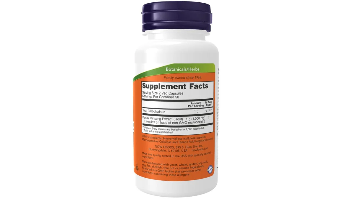 Panax Ginseng Extract - 520mg - Image 2