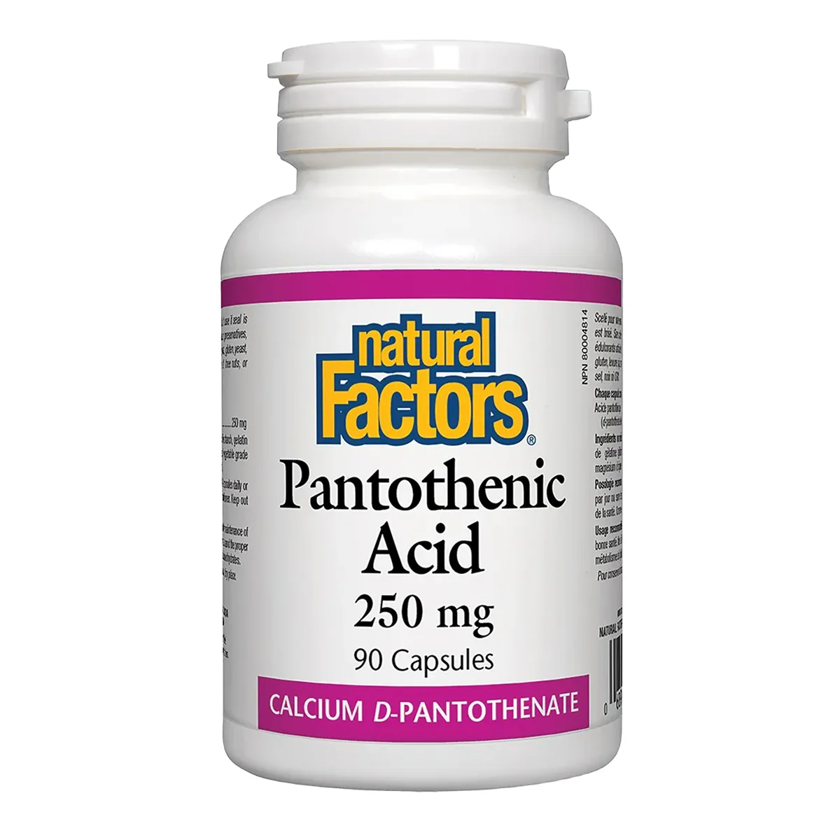Pantothenic Acid - 250mg