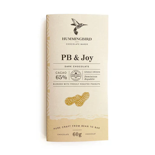 PB & Joy 65% Dark Chocolate Bar