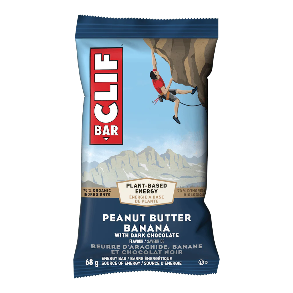 Peanut Butter Banana with Dark Chocolate Energy Bar