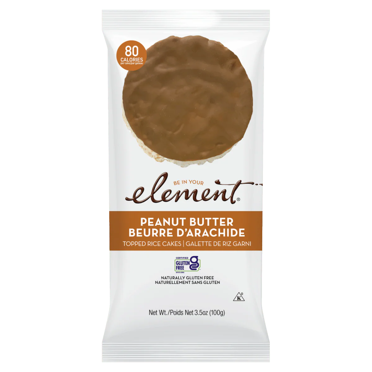 Organic Peanut Butter Rice Cakes