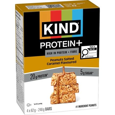 Peanut Salted Caramel Protein+ Bar Four Pack