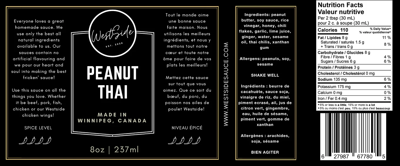 Peanut Thai Sauce - Image 2