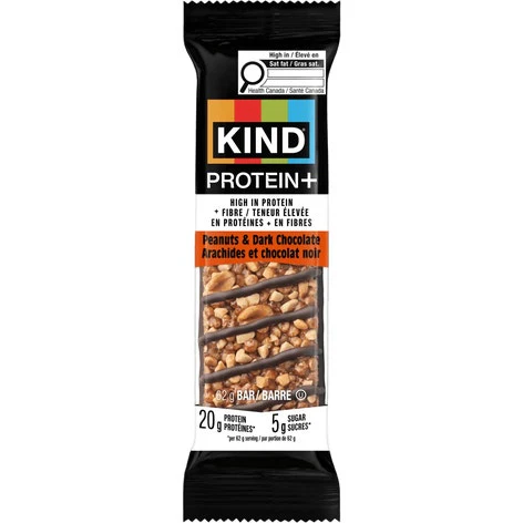Peanuts & Dark Chocolate Protein+ Bar