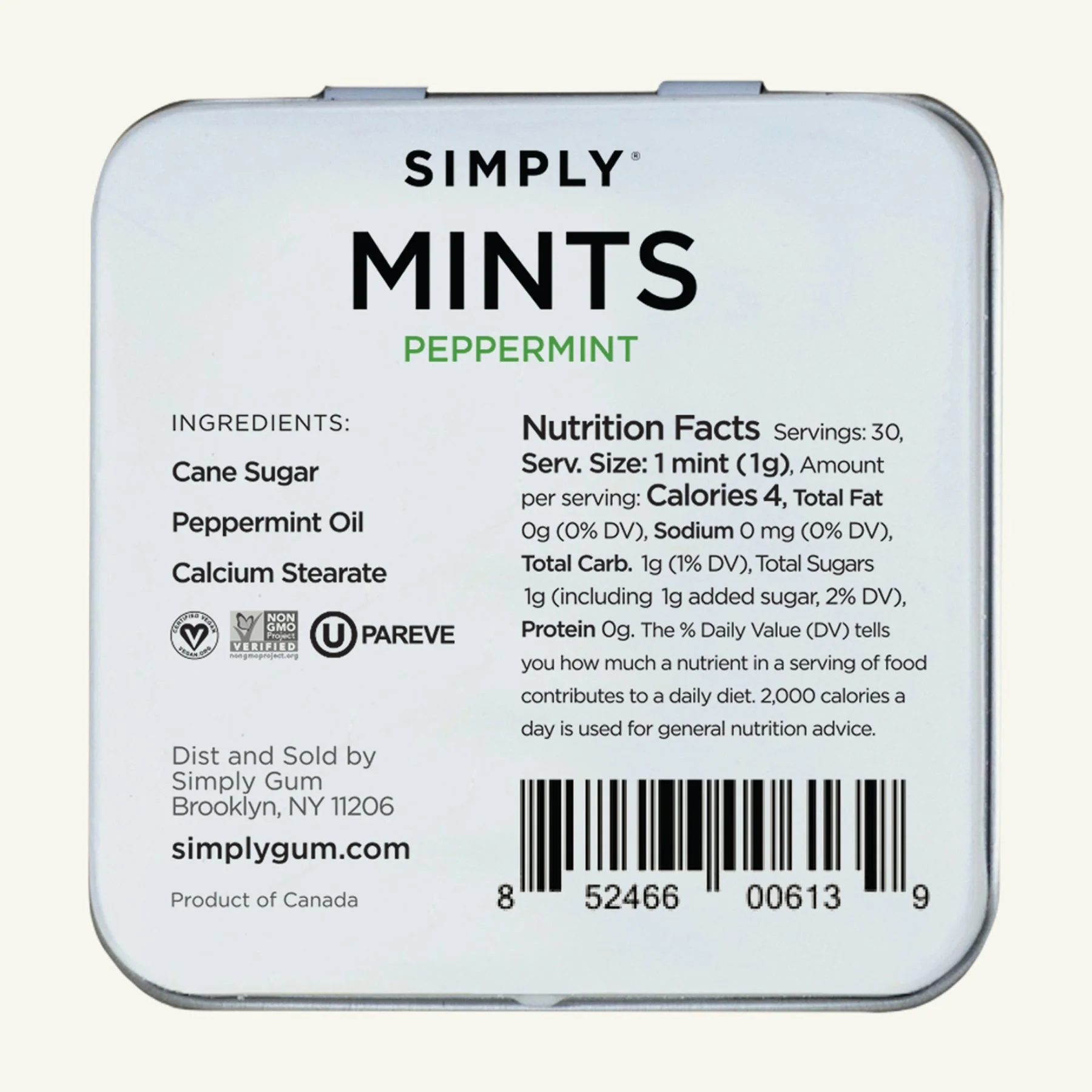 Peppermint Natural Mints - Image 2