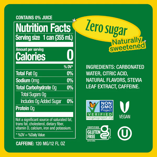 Pineapple Paradise Zero Sugar Energy Drink - Image 2