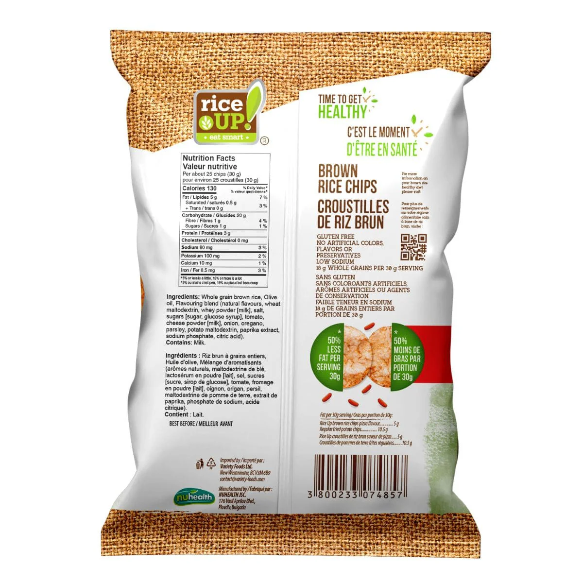 Pizza Brown Rice Chips - Image 2