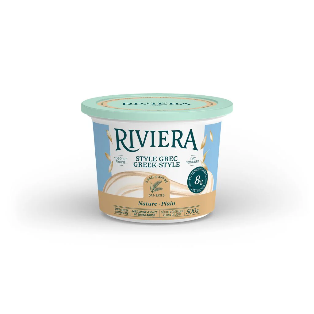 Plain Oat Based Greek Style Yogurt