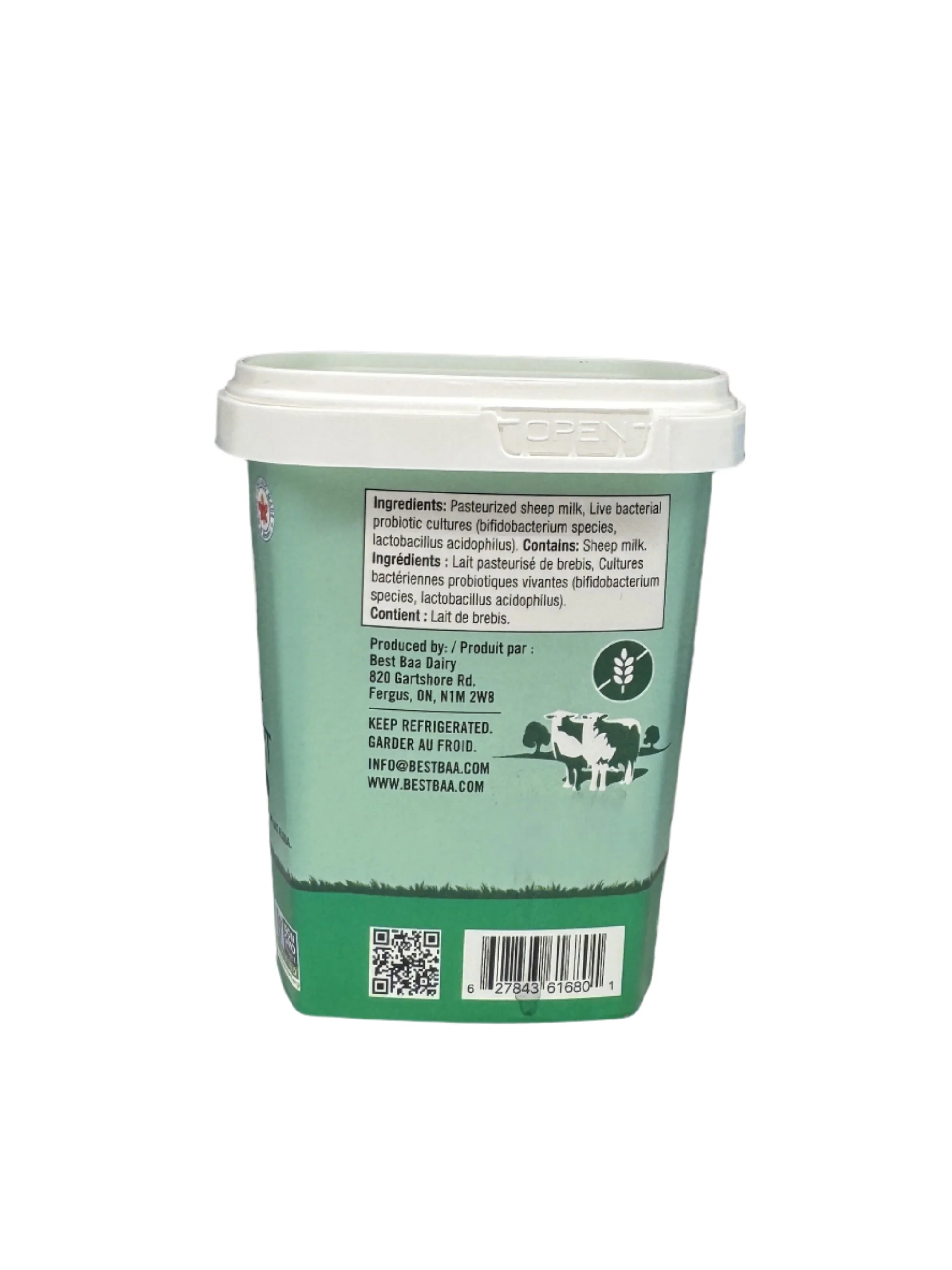 Plain Probiotic Sheep Yogurt - Image 2
