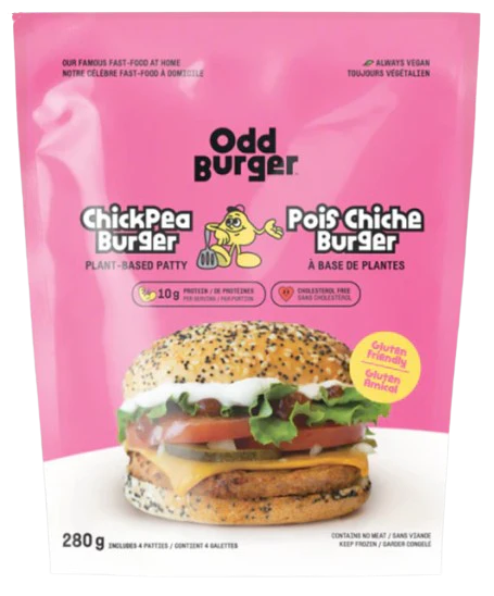 Plant-Based Chickpea Burger
