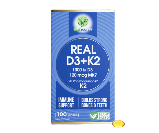 Plant Based Real D3+K2
