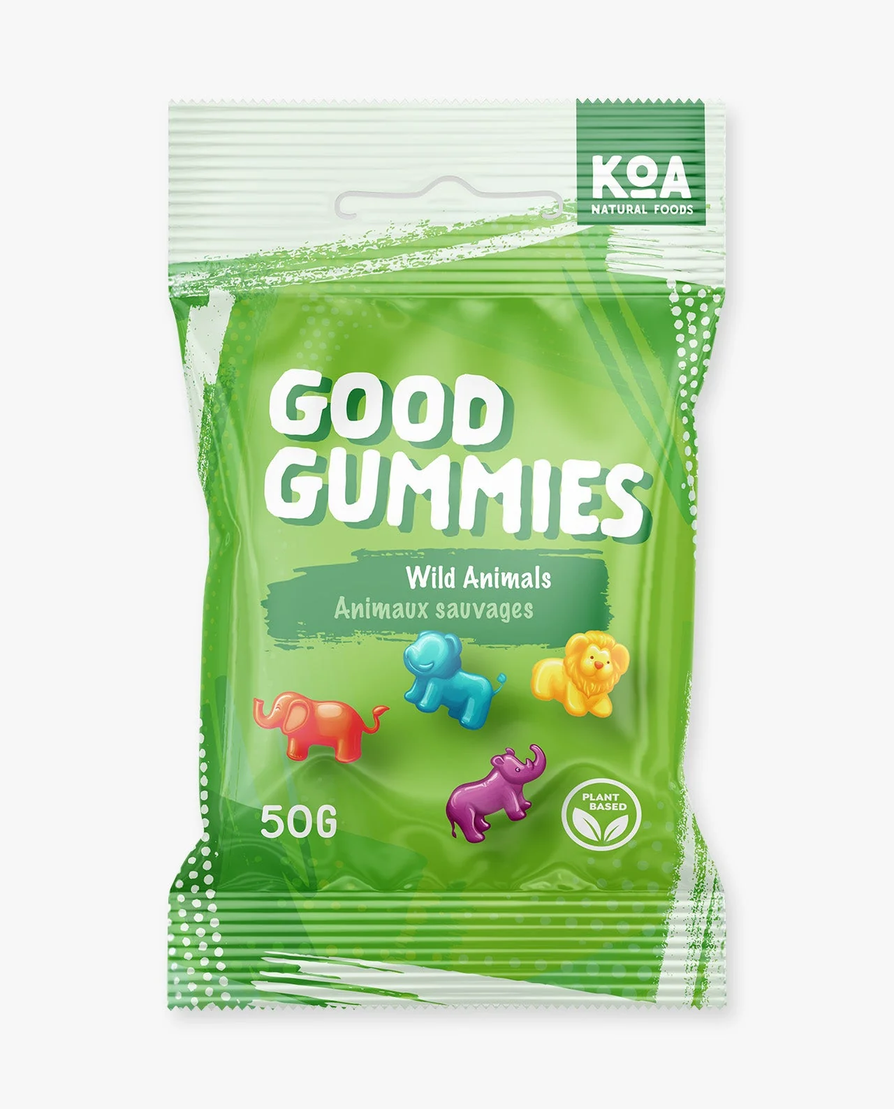 Plant-Based Wild Animals Good Gummies