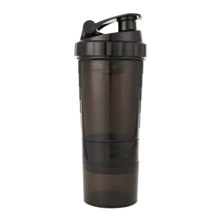 Plastic Shaker With Compartment