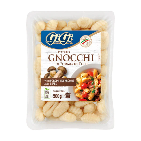 Potato Gnocchi with Porcini Mushroom