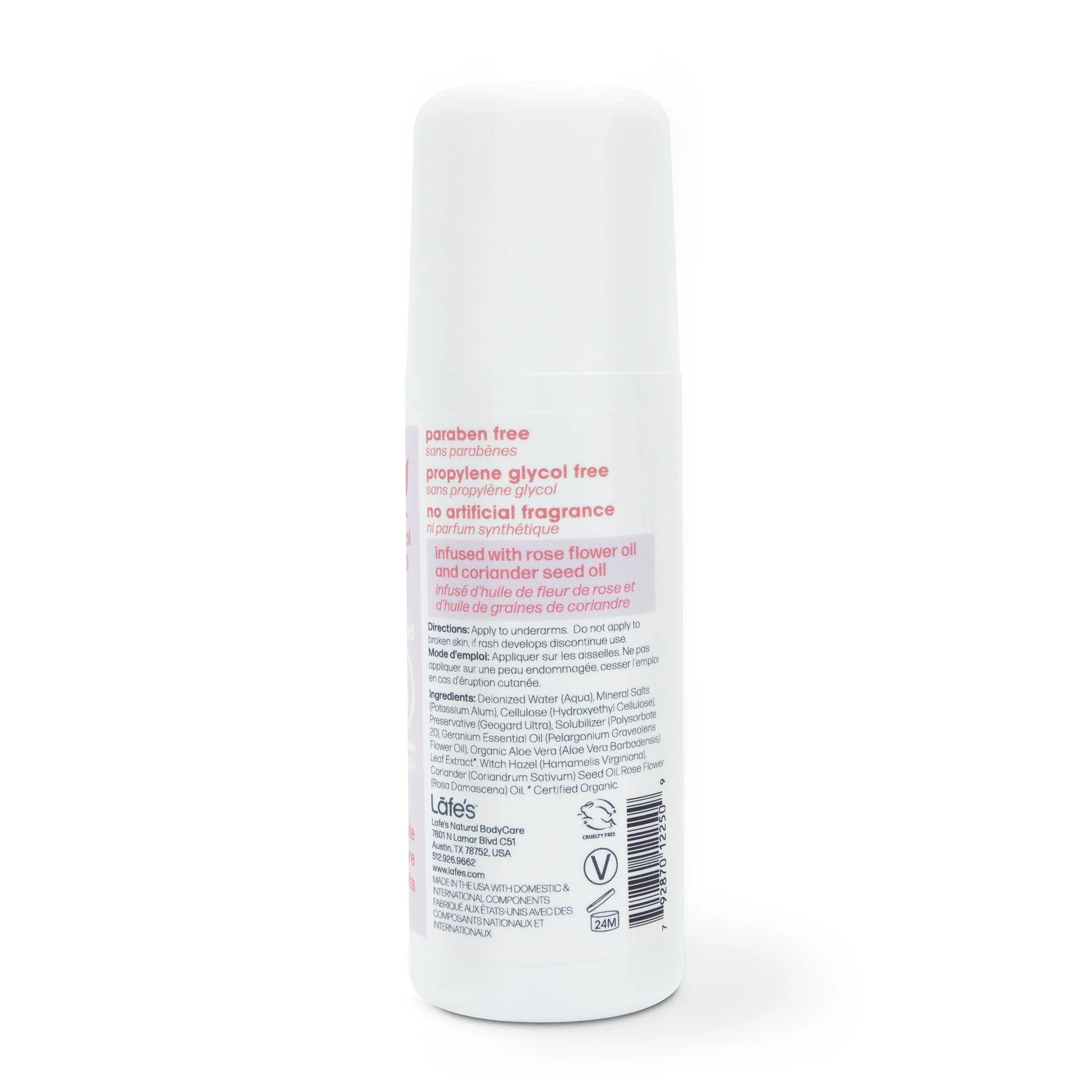 Rose+Coriander Roll-On Deodorant - Image 2