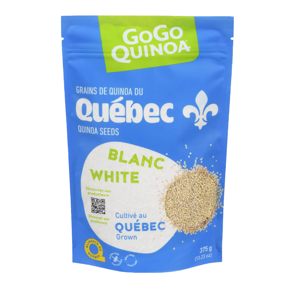 Quebec-Grown White Quinoa Seeds