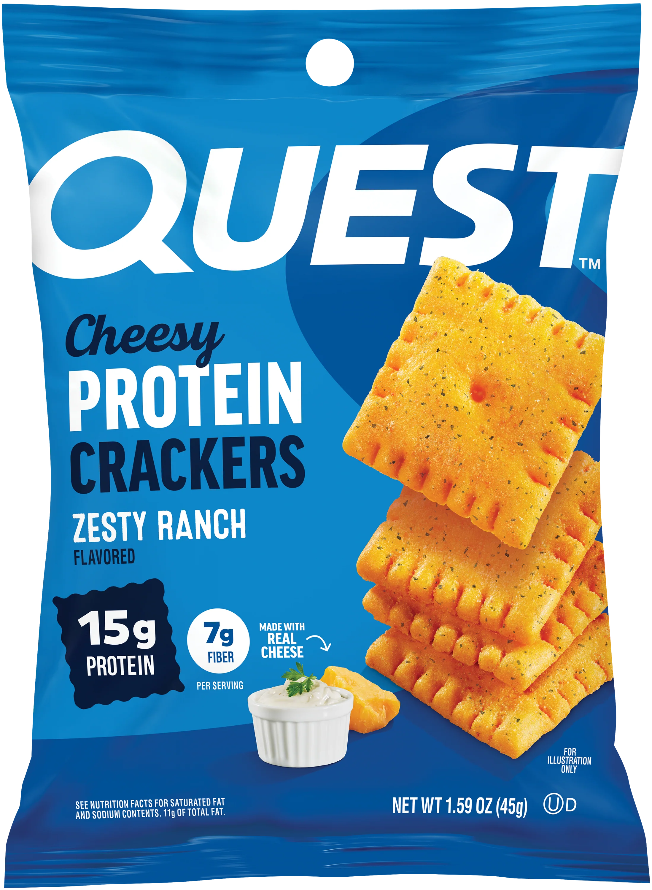 Ranch Cheese Protein Crackers