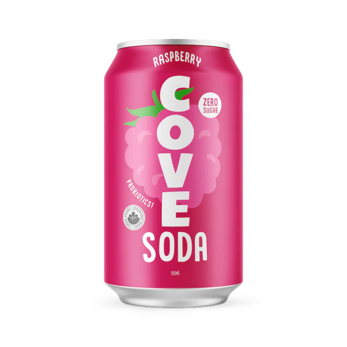 Raspberry Probiotic Soda