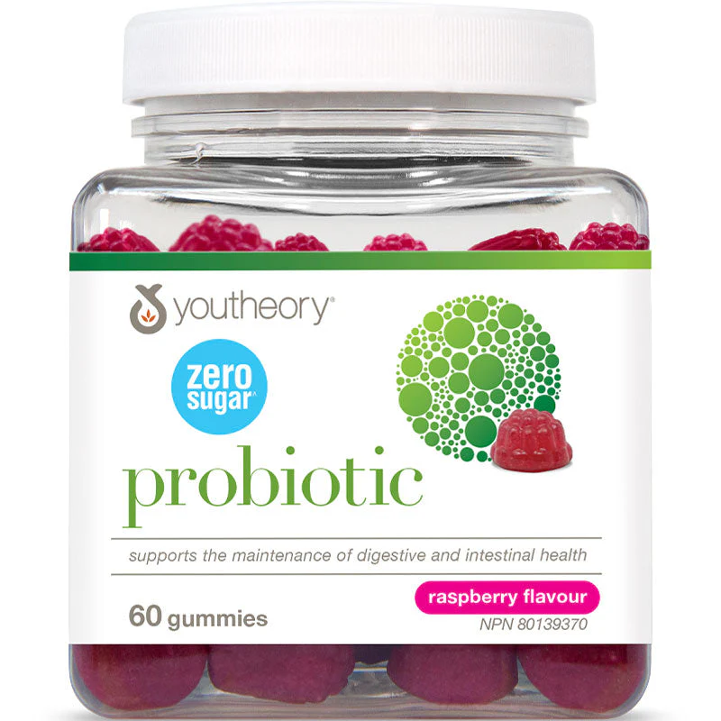 Raspberry Zero Sugar Probiotic Gummies