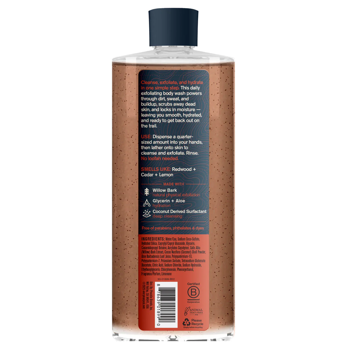 Redwood Forest Exfoliating Body Wash - Image 2