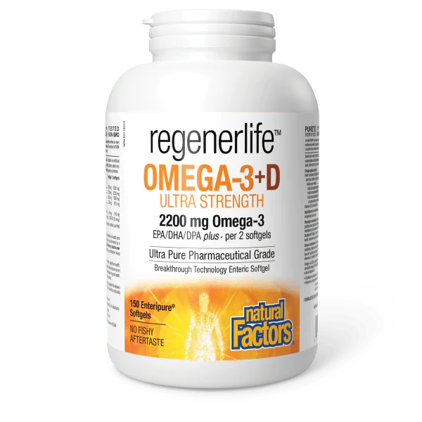 Regenerlife Omega-3+D Ultra Strength