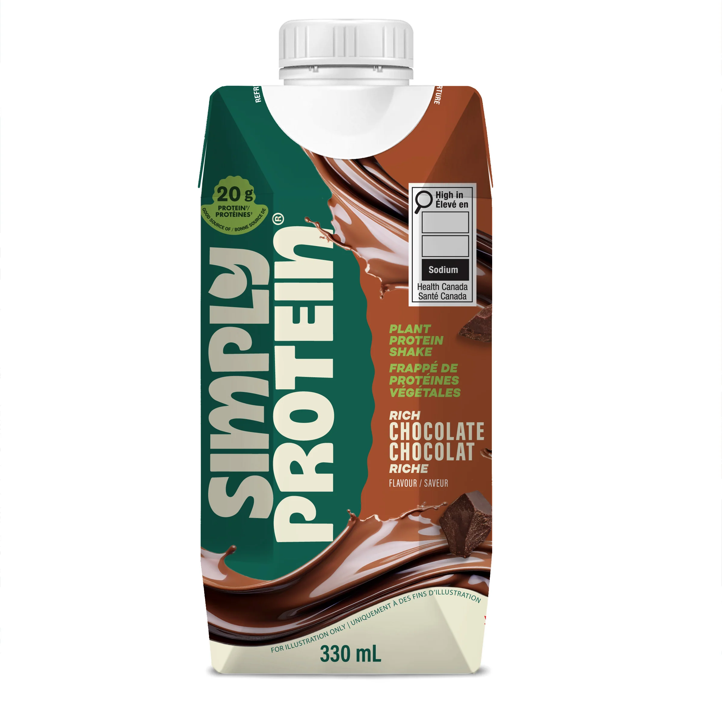 Rich Chocolate Plant-Based Ready-to-Drink Protein Shake