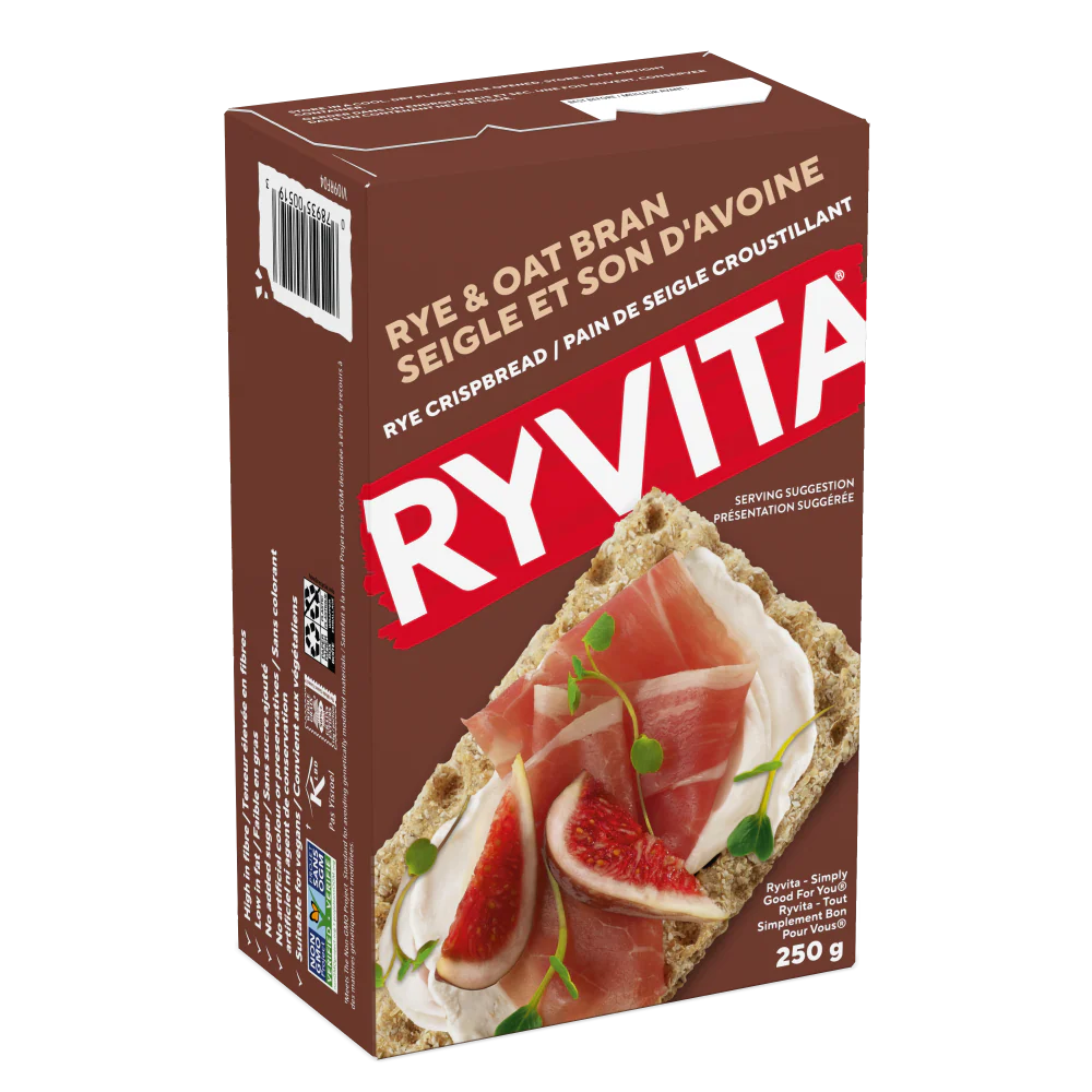 Rye & Oat Bran Crispbread