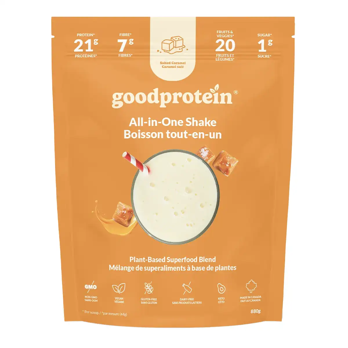 Salted Caramel Plant-Based All-In-One