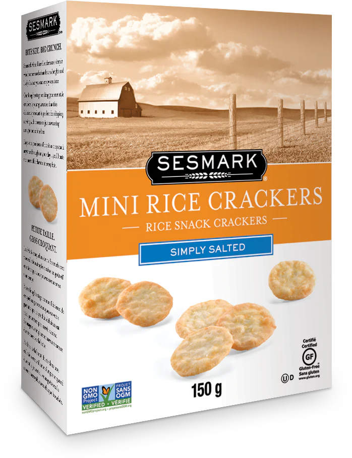 Salted Mini Rice Crackers