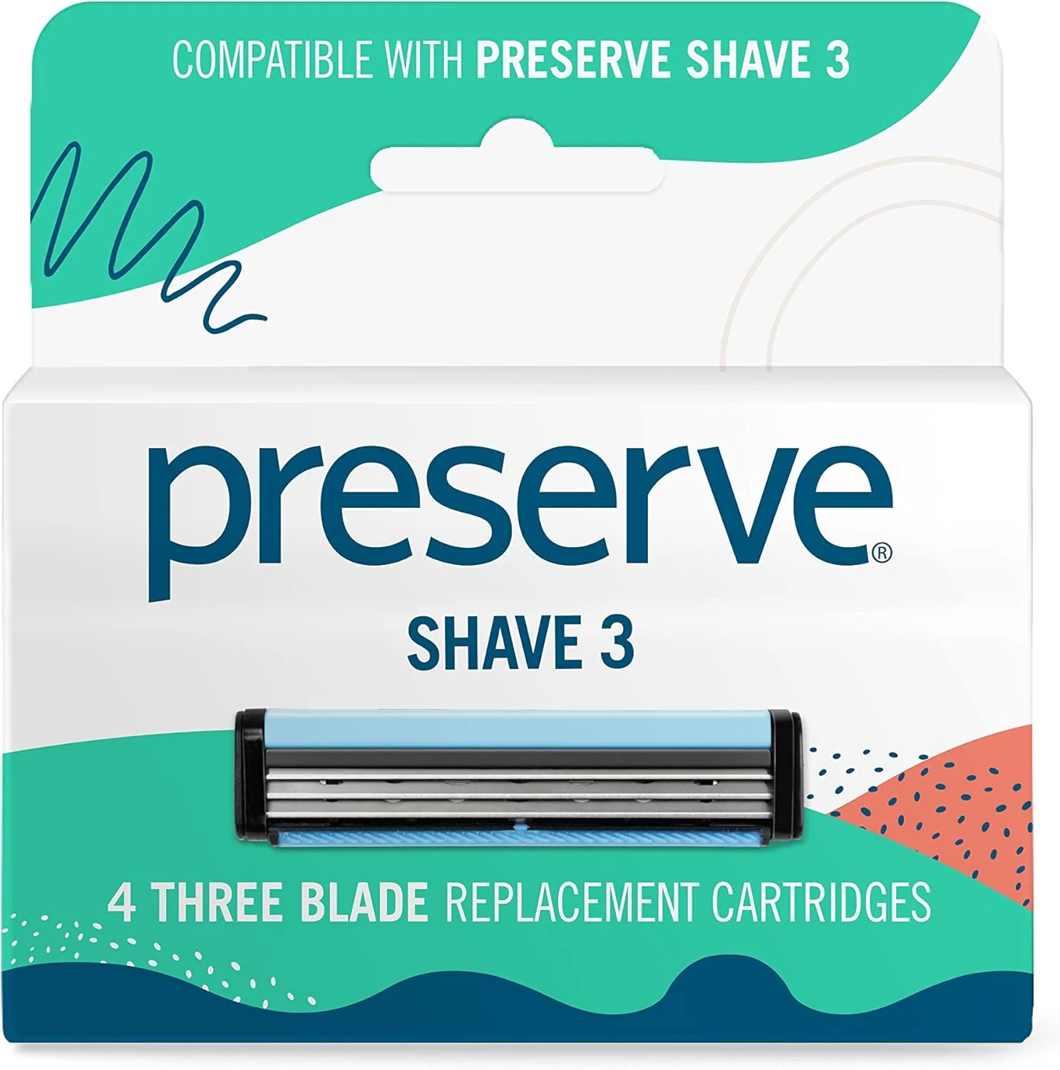 Shave 3 Razor Replacement Cartridges