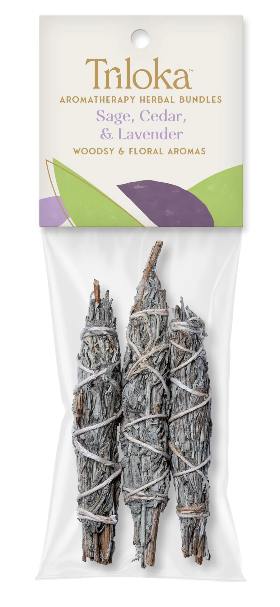 Sage Cedar Lavender Aroma Herbal Bundle