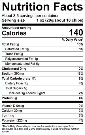 Sour Cream & Onion Quinoa Chip - Image 2