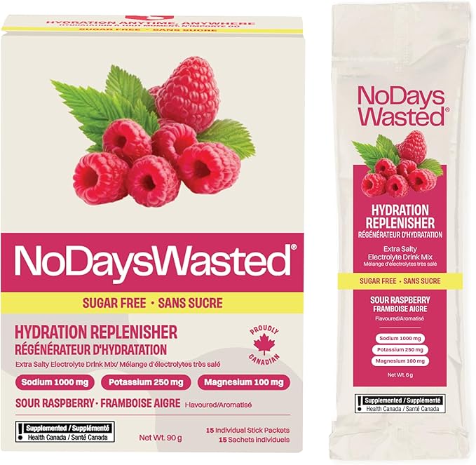 Sour Raspberry Hydration Replenisher Sachet
