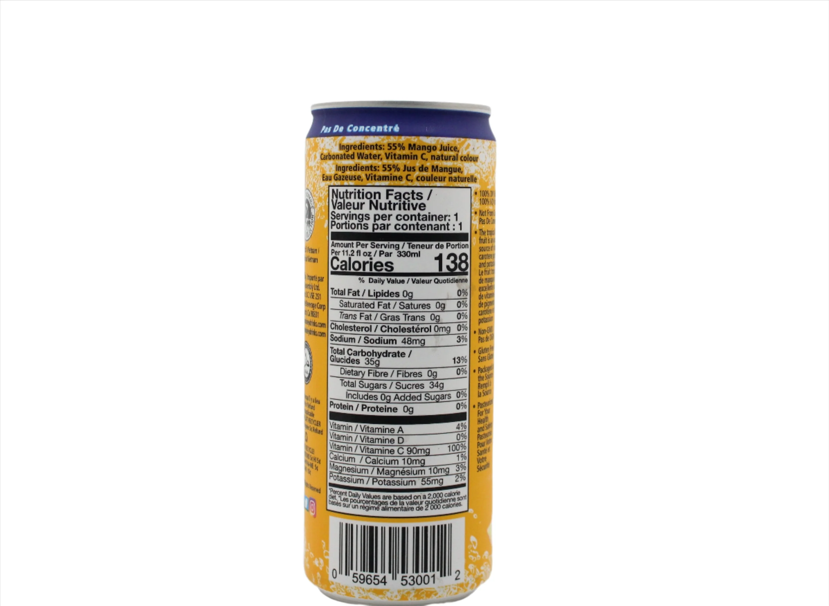Sparkling Mango Juice - Image 2