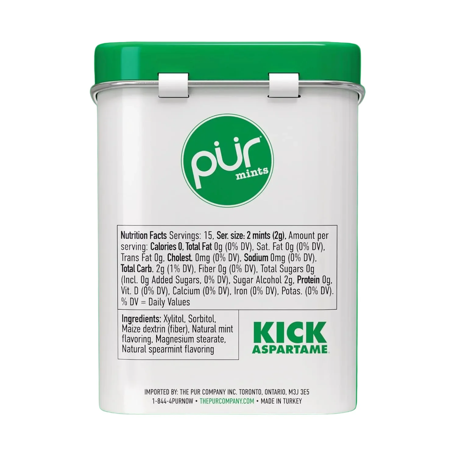Spearmint Aspartame-Free Mints - Image 2