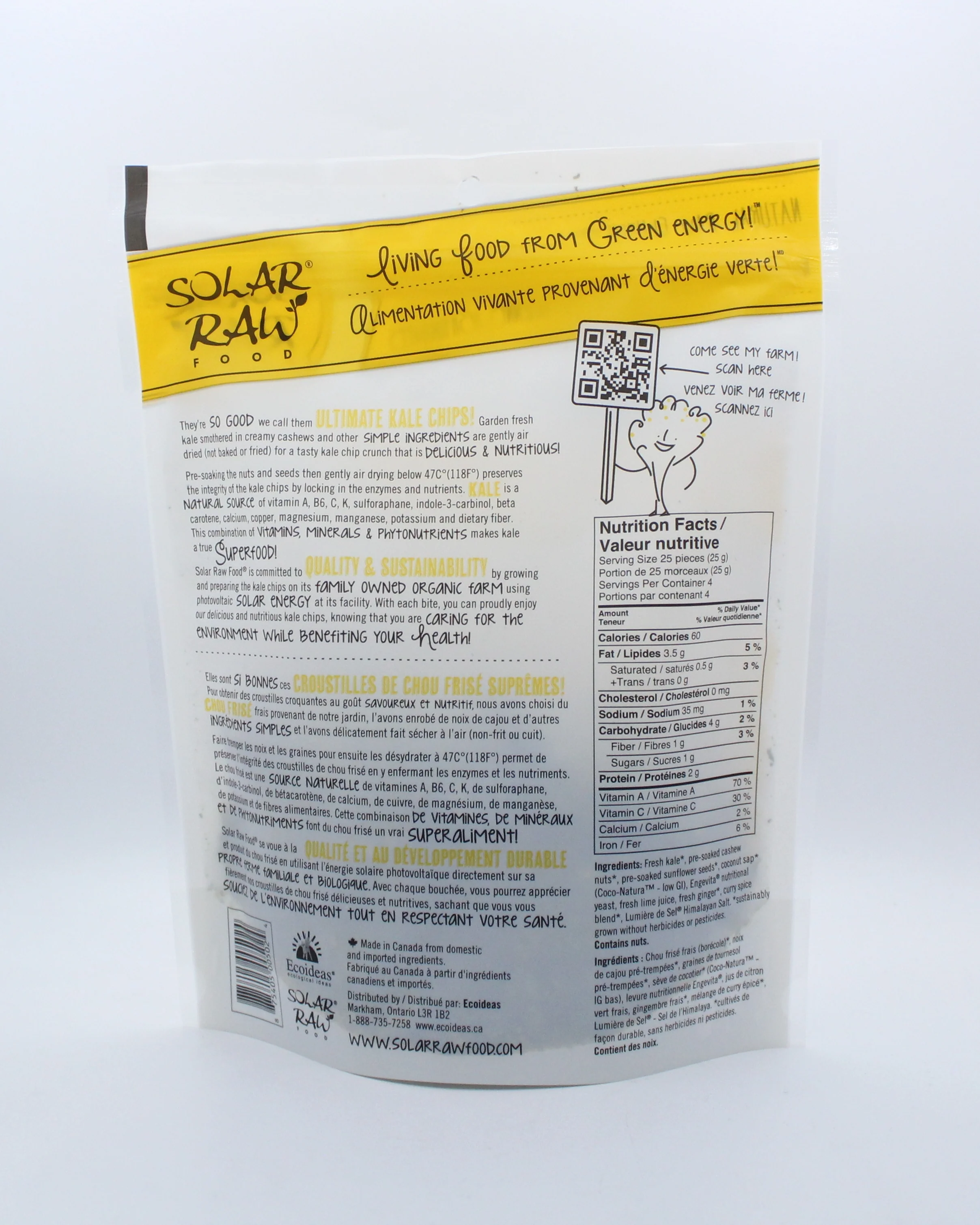 Spicy Curry Lime Kale Chips - Image 2