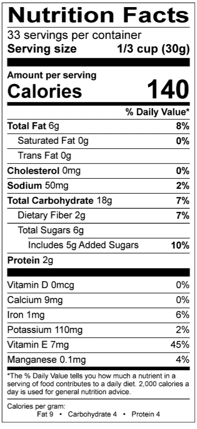 Sprouted Oat Quinoa Cacao Granola - Image 2