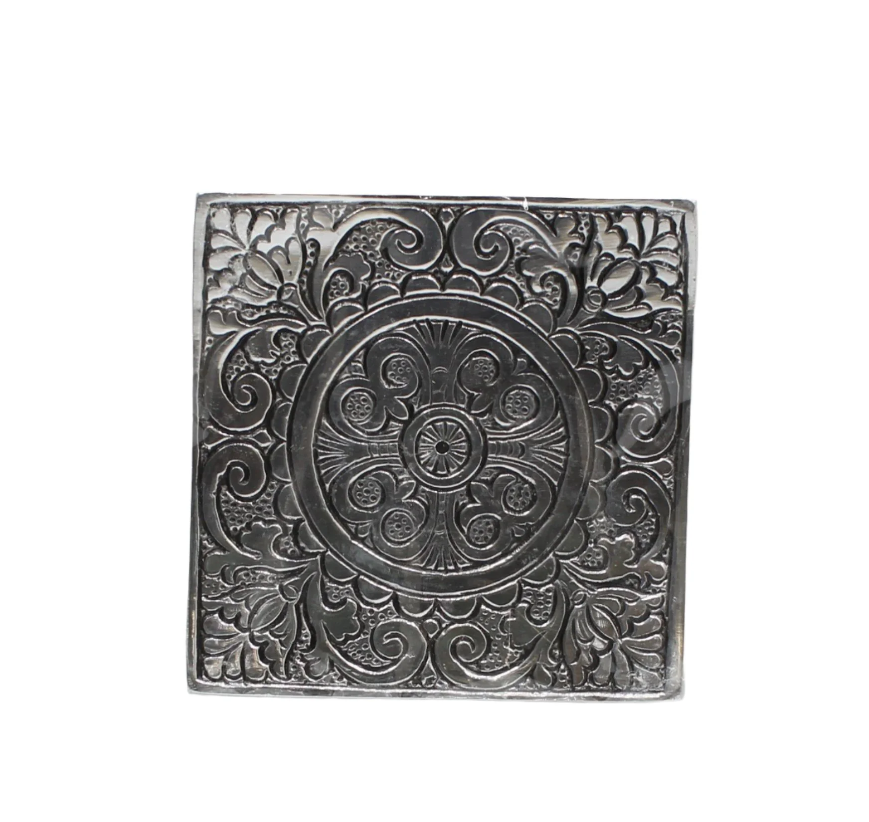 Square Metal Incense Holder