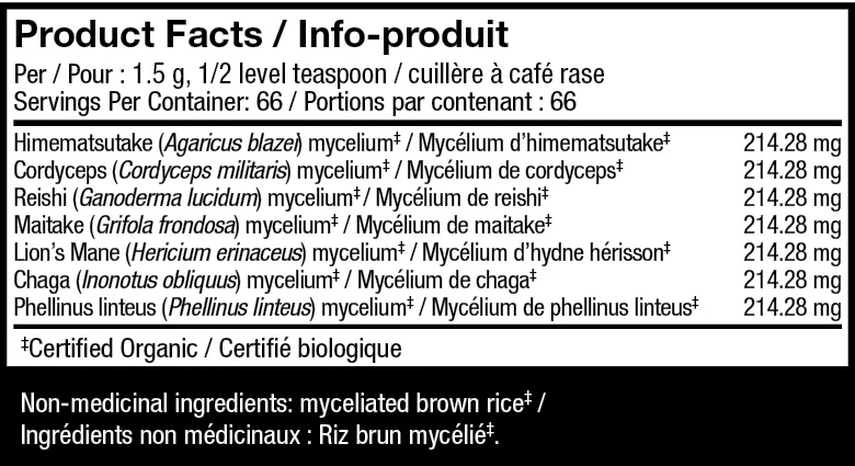 Stamets 7 Mushroom Mycelium Powder - Image 2