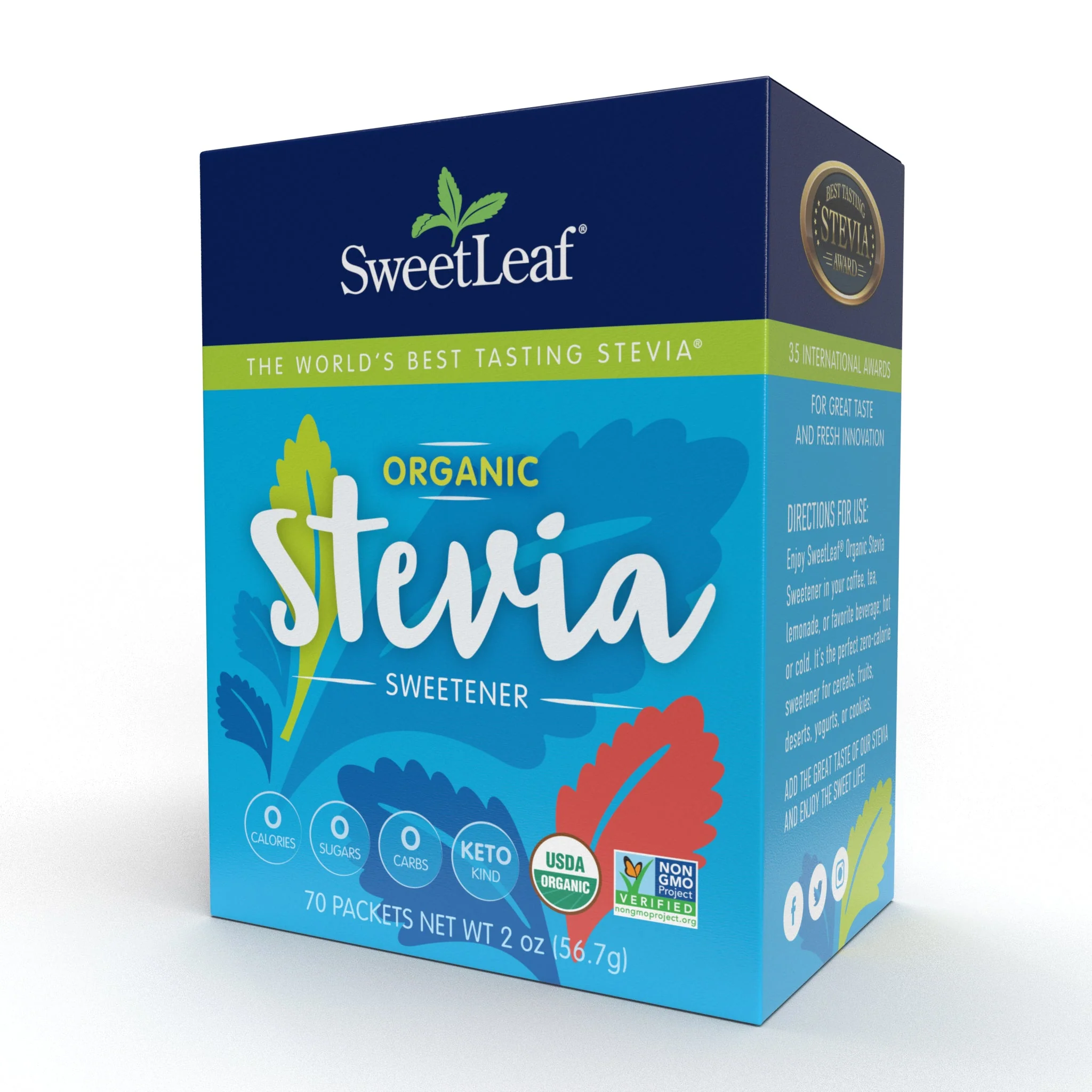 Stevia Plus Fibre Packets