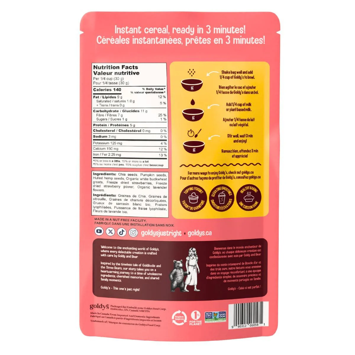 Strawberry Lavender Superseed Cereal - Image 2