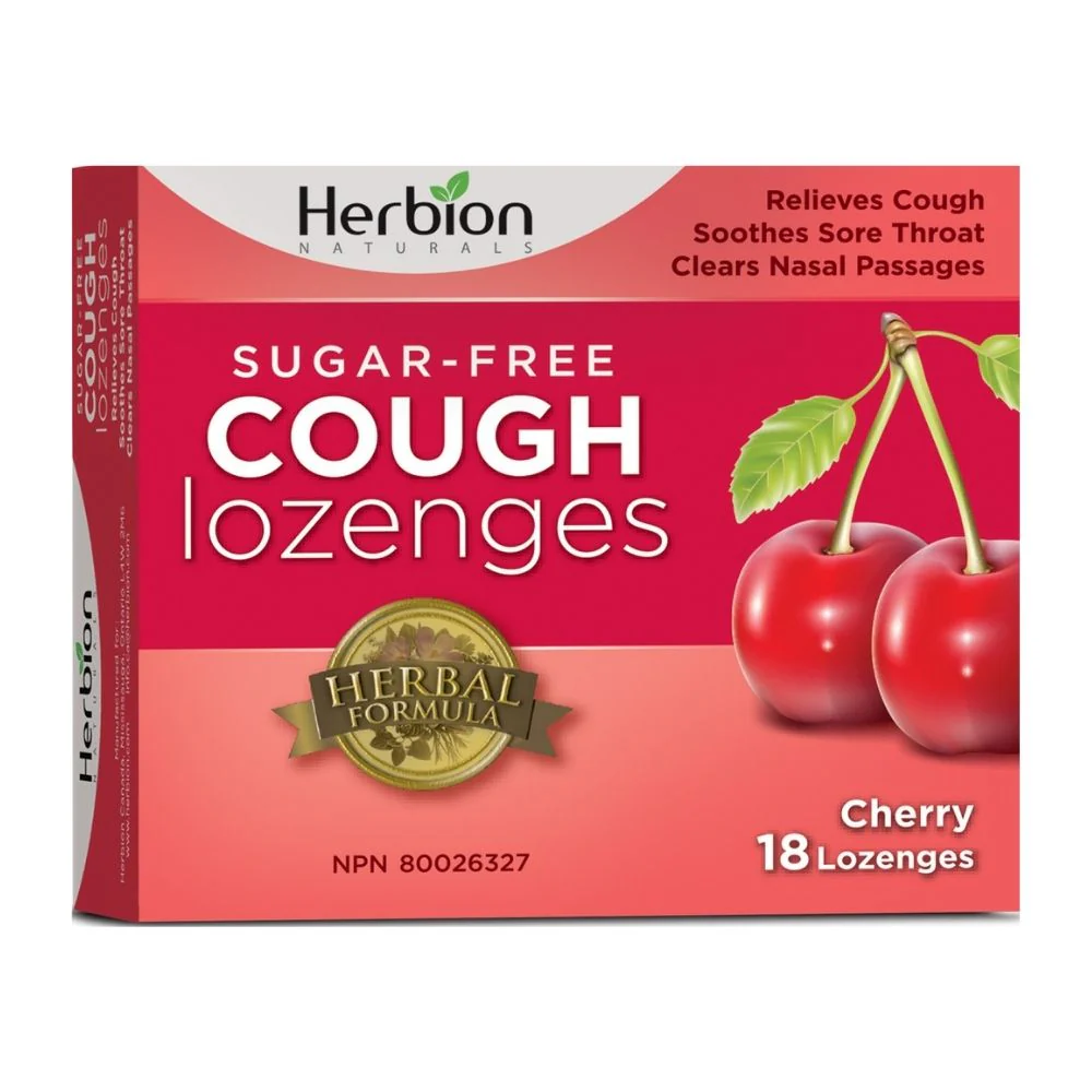 Sugar Free Cherry Cough Lozenges