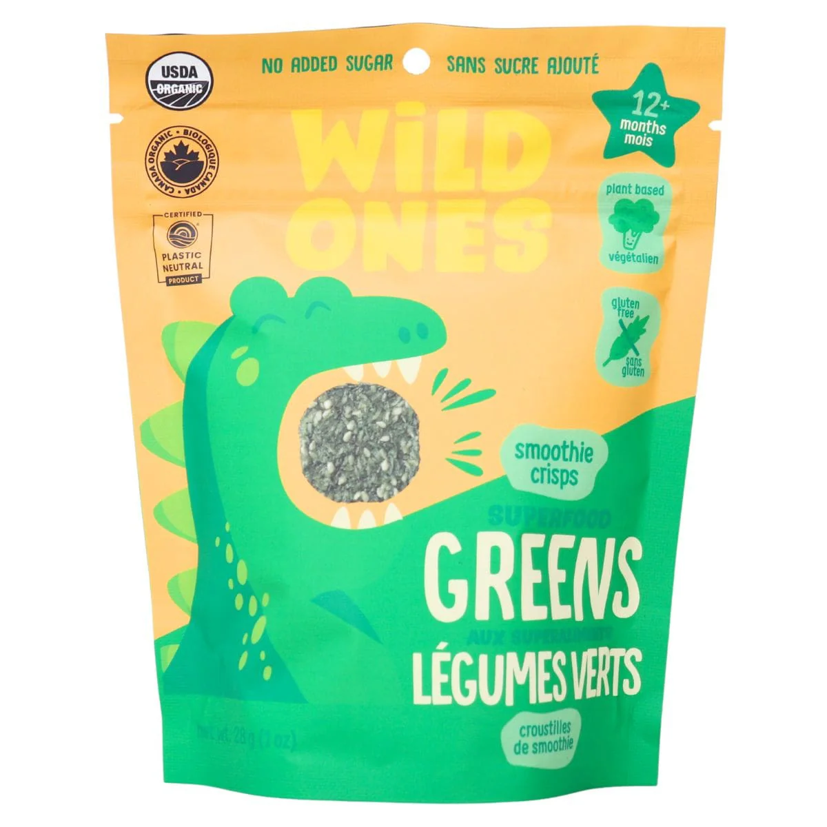 Superfood Greens Smoothie Crisps