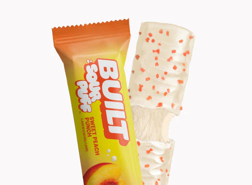 Sweet Peach Punch Sour Protein Puff Bar
