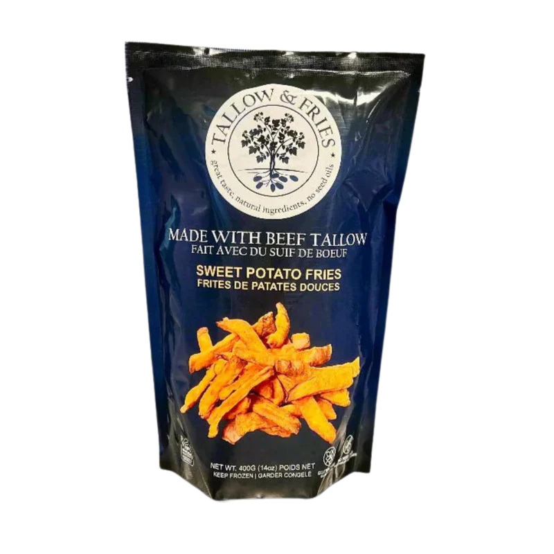 Sweet Potatoes Fries With Beef Tallow
