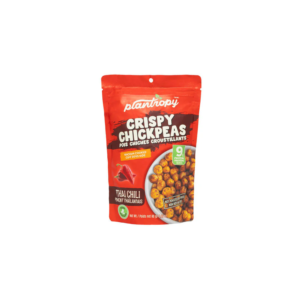 Thai Chili Vacuum Cooked Crispy Chickpeas